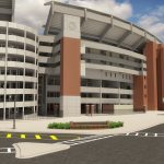 Southeast rendering of completed project