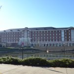 View of Completed Building from Palmer Lake