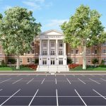 Rendering of West Side of Building Hm Comer Renovation