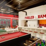 Aquatic Center Renovation architectural rendering Nutrition Area