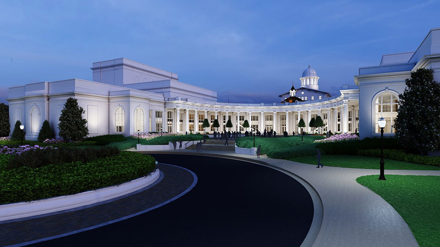 rendering of completed project Twilight, Performing Arts Academic Center
