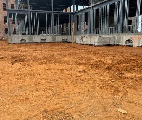 EW south elevation infill